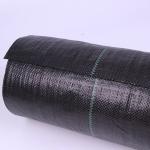 Uv Stablizer Pp Woven Geotextile Agriculture Plastic Ground Cover Mat Black 70