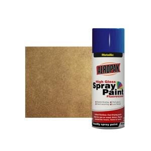 Wholesale Aeropak Aerosol Spray Paint Metallic Spray Paint For Metal HB Hardness from china suppliers