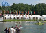 OEM Luxury Event Marquee Tent Windproof With PVC Fabric Roof Cover Vip Tents