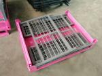 OEM Heavy duty collapsible stackable storage fold industry hot dip galvanized
