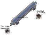 stainless steel material shell and tube heat exchanger swimming pool tube heat
