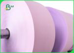 50gsm Pink NCR Paper Roll For Sales Contract High Brightness 70 × 80cm