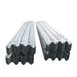 Wholesale Straight Barrier Galvanized Highway Aashto M180 W Beam Corrugated Guardrail Traffic Metal Barrier from china suppliers