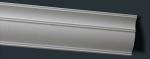 White PU Decorative Cabinet Crown Moulding Line for Plain Panel
