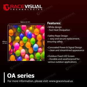 Wholesale High-Performance Outdoor LED Screen – White Aluminum Body Cuts Heat Absorption by 40%, Eliminating AC Costs from china suppliers