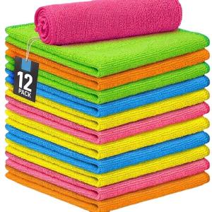 Wholesale Absorbent and Soft Microfiber Washing Cloths Custom Package Logo Rectangle Shape from china suppliers
