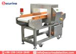 Food Grade PU Belt Industrial Metal Detector Conveyor 25kgs Load Open Delivery