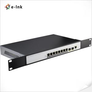 Wholesale Commercial Managed Ethernet Switch L2 8 Port 10/100/1000T To 2 Port 100/1000X SFP from china suppliers