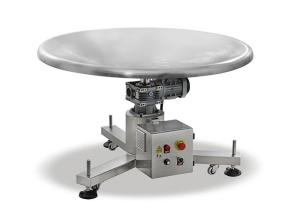 Wholesale SUS304 Food Packaging Auxiliary Equipment Rotary Accumulation Collecting Table from china suppliers