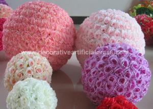 Wholesale Plastic Frame Inside Artificial Flower Hanging Balls OEM ODM from china suppliers