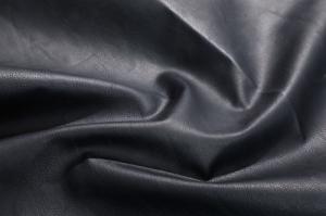 Wholesale Black Solid Breathable PU Leather , 137cm Waterproof PU Leather from china suppliers