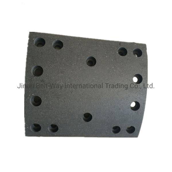 Transmission System Parts Wg9231342069 Rear Brake Lining for Sinotruk HOWO Truck