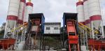 HZS75 Ready Mixed Concrete Batching Plant Large Capacity For Construction