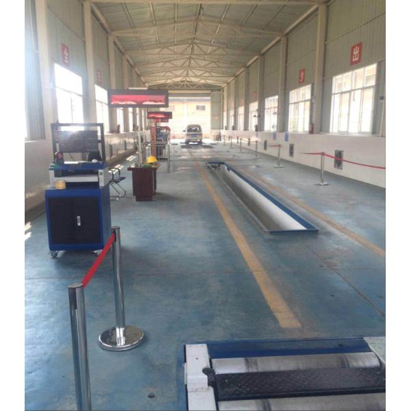 AA4C 3 In 1 ( Suspension Side Slip Brake Roller Tester ) vehicle Test Line For Vehicle Inspection Station