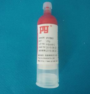 Wholesale Red Plastic SMT Solder Paste UV Curing Plastic Bonding Adhesives For Posts 30CC from china suppliers