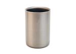 450ml Capacity Double Wall Utdoor Coffee Mugs Pure Titanium Natural Color