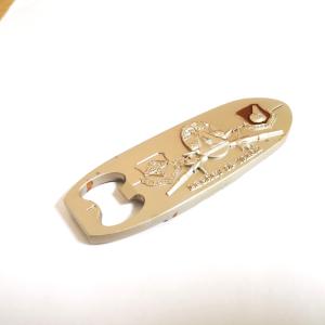 Wholesale Matte Nickel Air Force Metal Bottle Openers Zinc Alloy With 3D Detachable Emblem from china suppliers