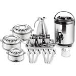 OEM/ODM Different Piece Cookware Set Custom Pots And Pans Wholesale 21pcs