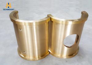 China Oiling Lubricant Split Bushing Mechanical Parts Tin Bearing Bronze Bush on sale