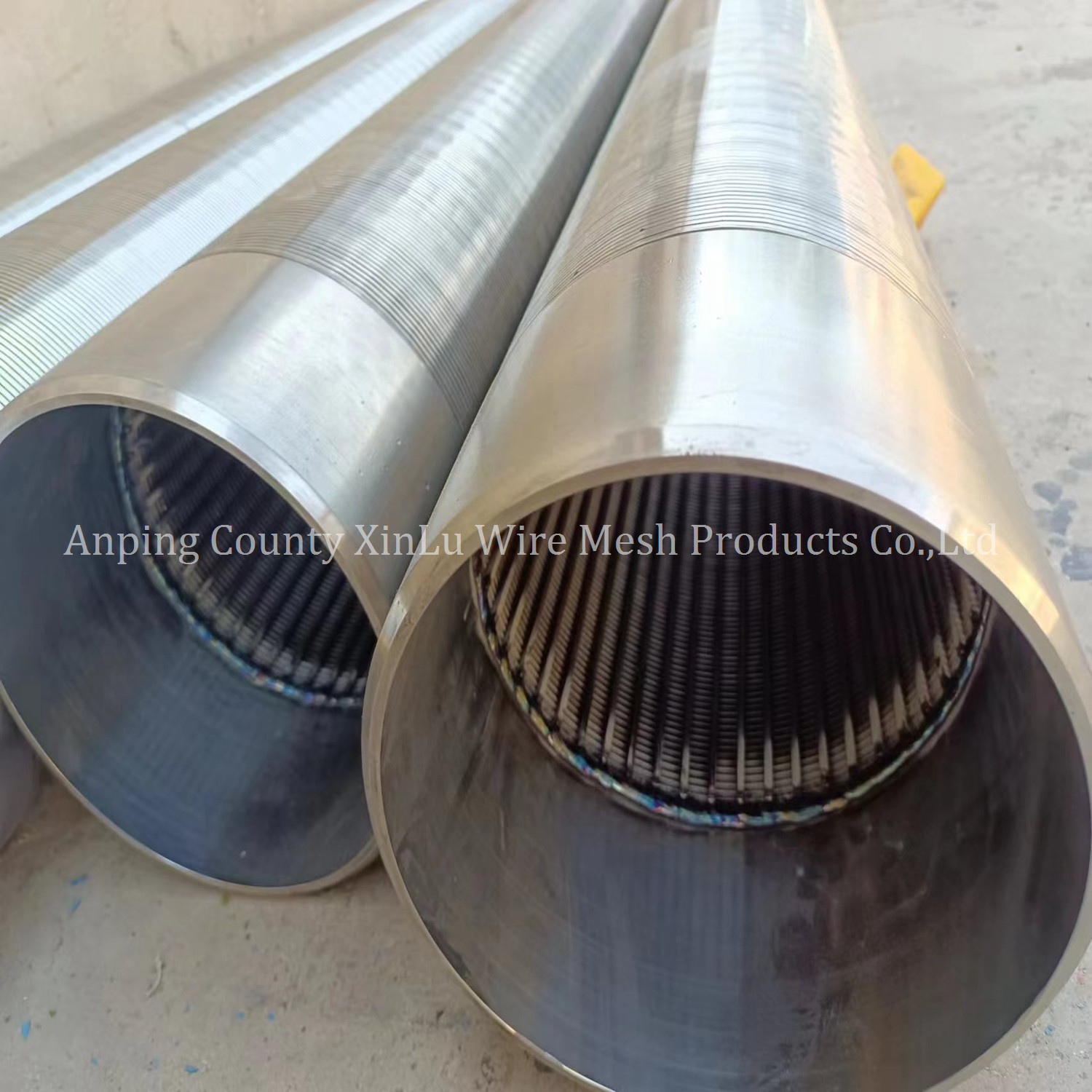 2.9m Wire Wrapped Stainless Steel Sand Control Screen Pipe for Water Well Drilling