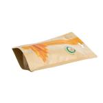 Recyclable Kraft Paper Food Packaging Pouches For Dried Fruit