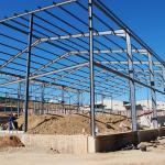 Welding Processing Service Prefabricated Steel Construction For Light Weight
