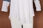 1/2 Sleeve Ladies Raglan Sleeve T Shirts 95% Rayon 5% Spandex