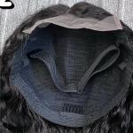 12 Inch Glueless 5*5 Front Lace Human Hair Wig Water Wave Glueless Silk Top Full