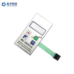 Wholesale Custom Membrane Switch Keypad , Moisture Content Meter PET Membrane Switch from china suppliers