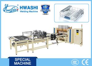 Wholesale Dishwasher Wire Rack / Wire Shelf Electrical Welding Equipment With X Y Axis Wire Dropping Hopper from china suppliers