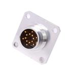 Screw Panel Mount Waterproof Circular Connectors , M16 Ip67 Panel Mount