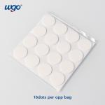 Removable Transparent Round coloured sticky dots 19mm Diameter ReaCH