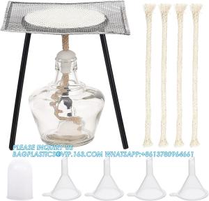 Wholesale Glass Alcohol Lamp Set Lab Alcohol Burner Lamp 150ml Glass Alcohol Lamp And Stand Kit Including Alcohol Lamp, Tripod from china suppliers