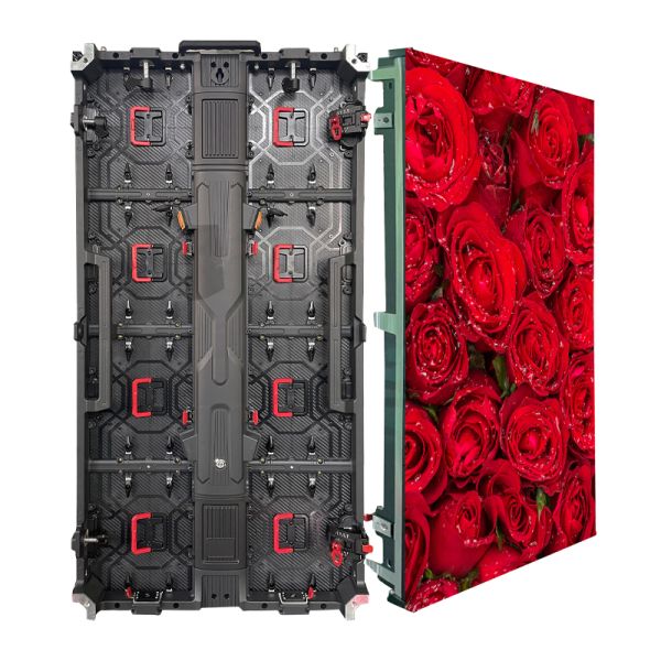 500*500 Outdoor IP65 Waterproof LED Display Screen Rental Cabinet Large LED Screens for Concerts
