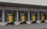 Retractable Inflatable Dock Shelter For High-Duty Steel Structure Warehouse Pvc