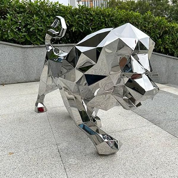 Customizable Design Stainless Steel Sculpture in 304 or 316 Stainless Steel for Indoor & Outdoor Use