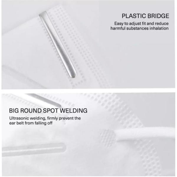 5 Layer 15.8*10.8cm Disposable Surgical Masks