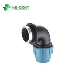 Wholesale Equal PP Compression Fittings Elbow Pipes 90 Degree Elbow for Irrigation Water Supply from china suppliers