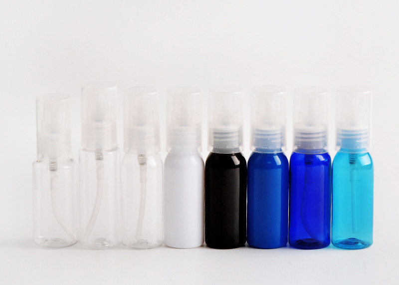 No Leaking Round Cream Bottle , Mini Size Empty Cosmetic Packing Bottles