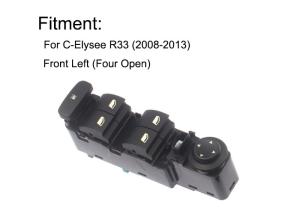Wholesale Front Left Peugeot Electric Window Switch For Citroen Elyseewith Four Open from china suppliers