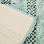 Antibacterial 0.8 Inch Pile Shaggy Chenille Bathroom Rugs