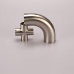 SUS304 316 Stainless Steel Pipe Fittings 90 Degree Seamless Ss Elbow
