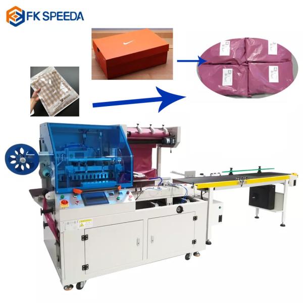 Intelligent High Speed Ecommerce Packaging Machines for 20 Bags/min Packing