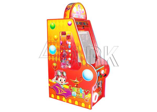 Indoor Coin Operated Redemption Game Machine Children Target Grabing Blow Ball
