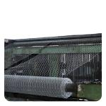 Galvanized 2mX1mX1m Gabion Box with 80 X 100mm PVC Coated Hexagonal Woven Wire