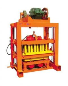 China High Efficiency Small Clay Brick Making Machine , Block Making Equipment on sale