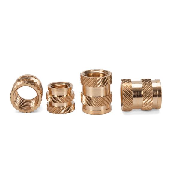 Steel Brass Galvanized Grooved Female Thread Copper Stud Hot Melt Twill Knurled