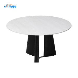 Wholesale Round Kitchen Mid Century Dining Table Modern Type With Ceramic Top from china suppliers