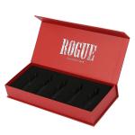100ml Book Shape Cosmetic Paper Box Luxury Magnetic Cosmetic Gift Box Packaging