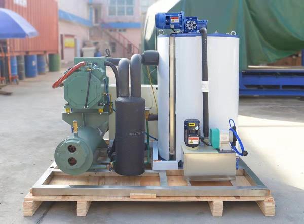 Commercial Full Automatic Industrial Flake Ice Maker For Seafood Supermarket